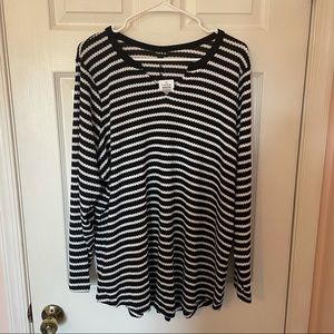 Torrid Cozy Striped Top